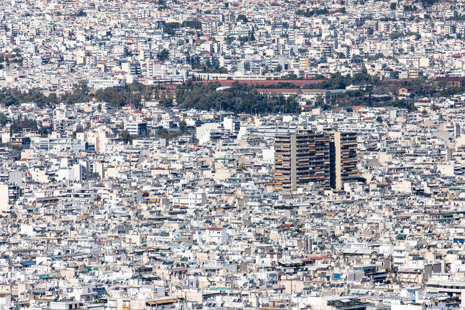 Hochhaus in Athen