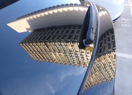 Hochhaus ins Auto gepackt.....