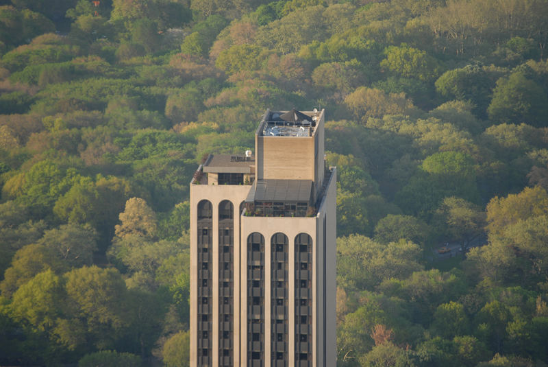 Hochhaus vor Central Park