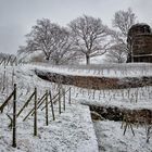 Hochhinauf Spitzhaustreppe