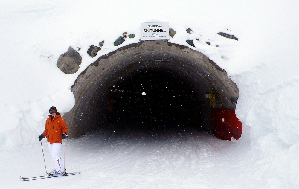 Hochjoch Skitunnel