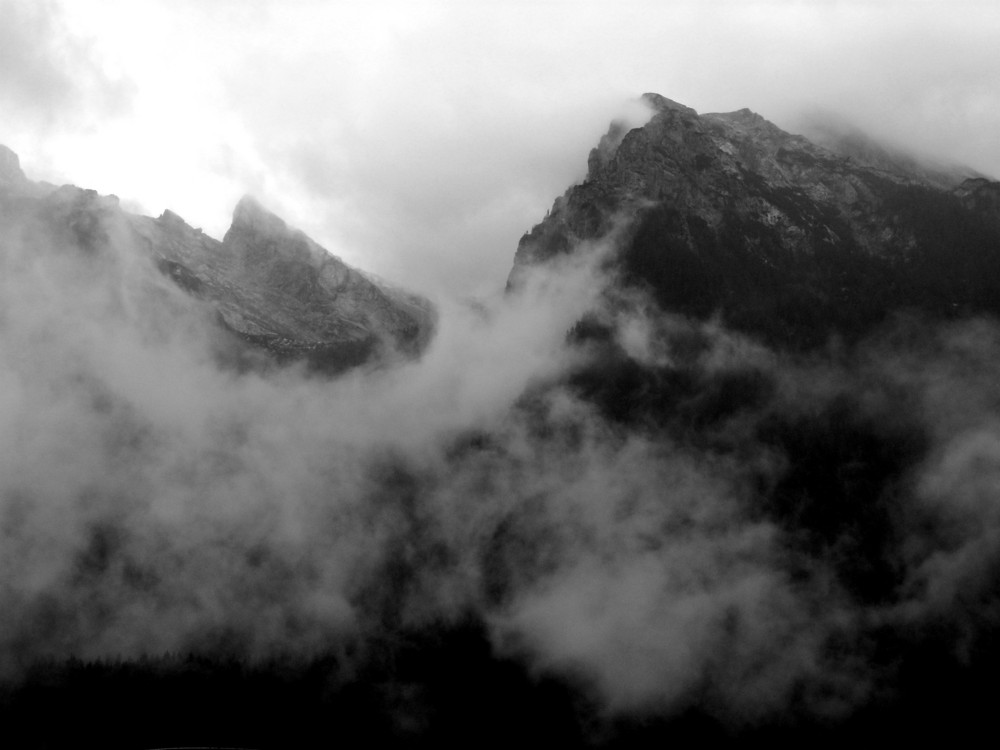 Hochkalter nach Sommerregen