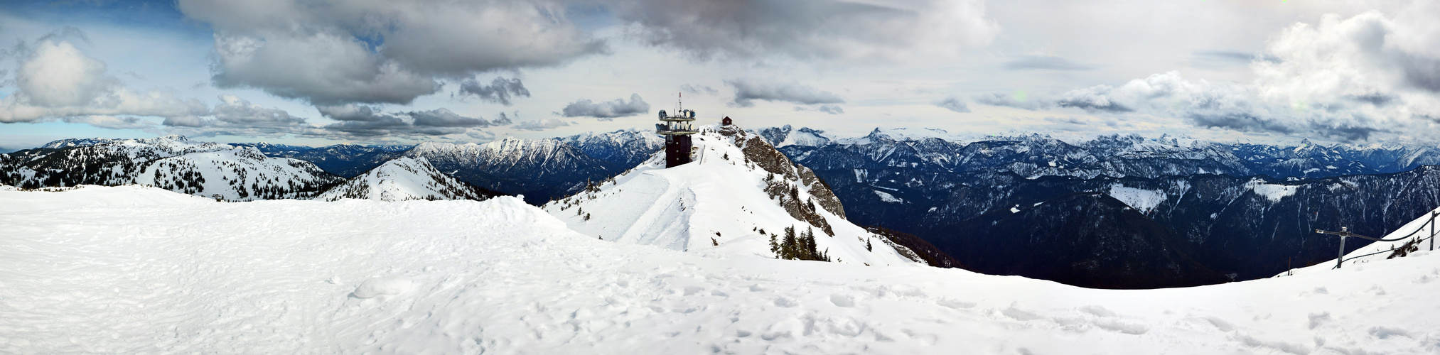 Hochkarpanorama in Farbe