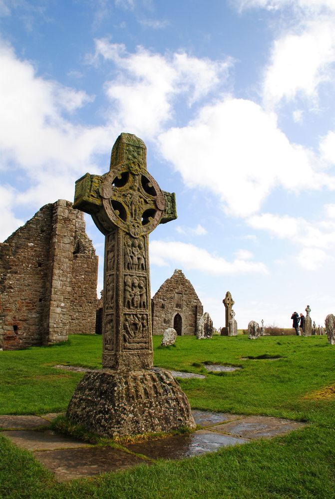 Hochkreuz in Clonmacnoise