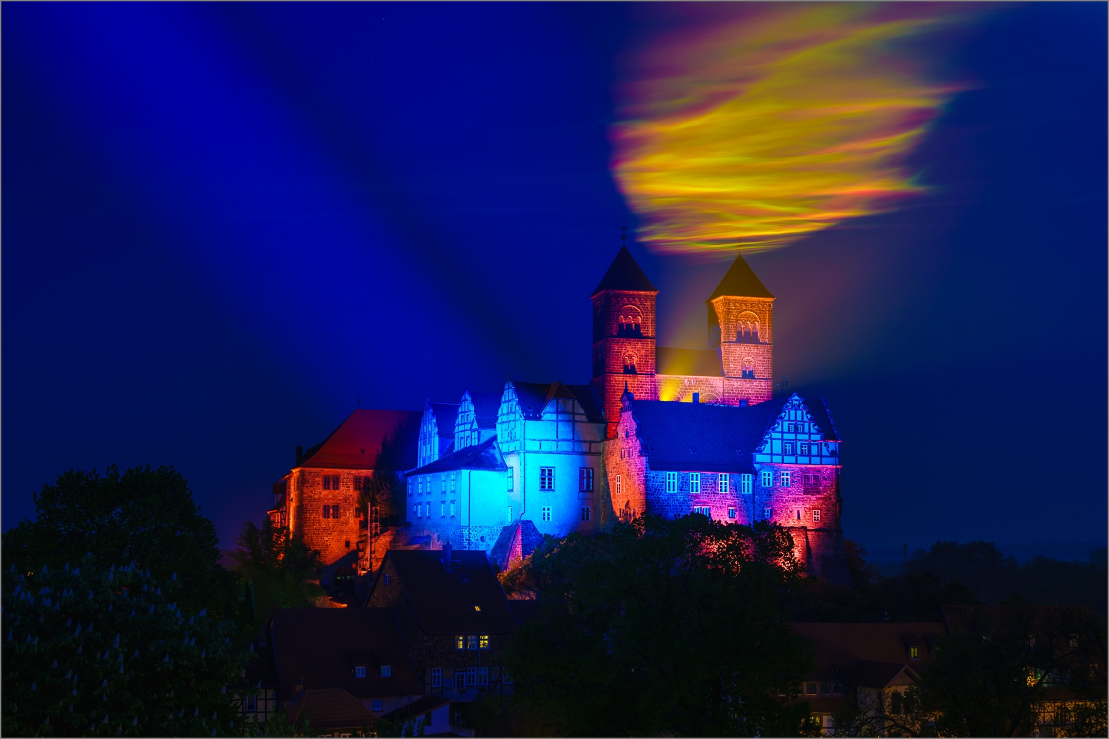 Hochkultur trifft Lichtkultur - Quedlinburg 2019