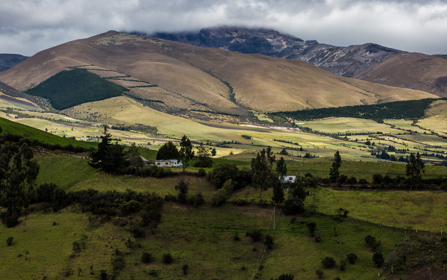 Hochland in Ecuador