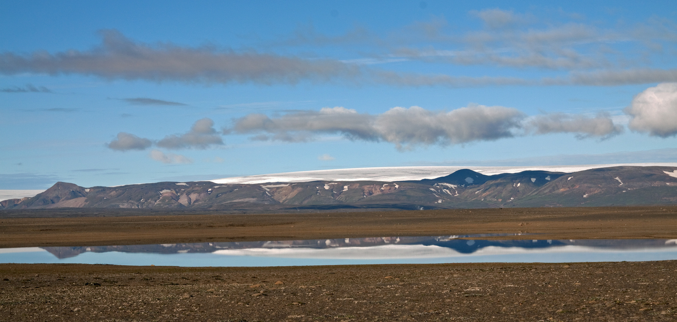 Hochlandpiste Kjölur - Gletschersee Sandvatn