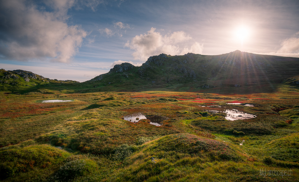 Hochmoor oberhalb vom Tjanndal