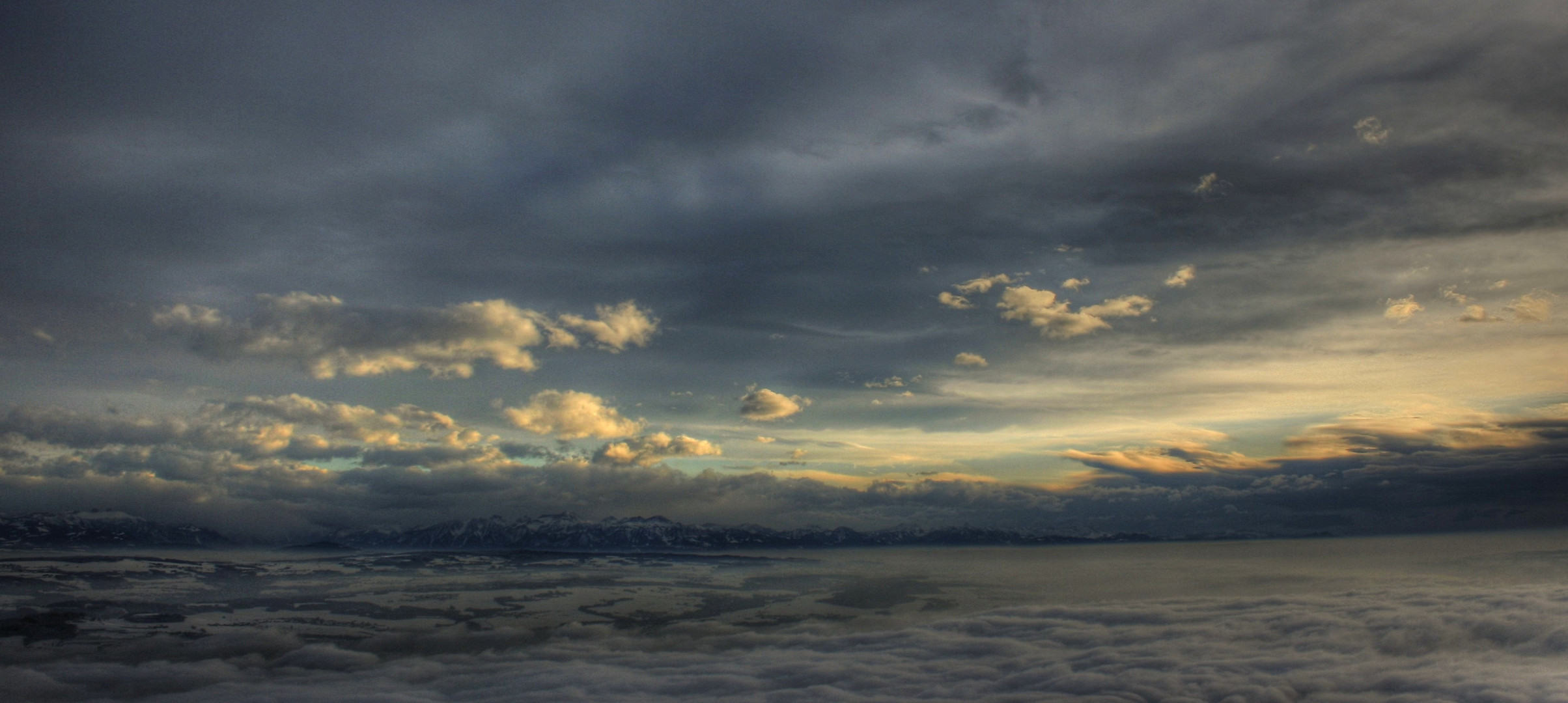 Hochnebel...