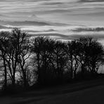 Hochnebel über dem Tal ...