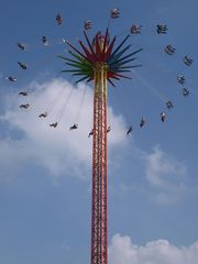 Hochoben im Wind