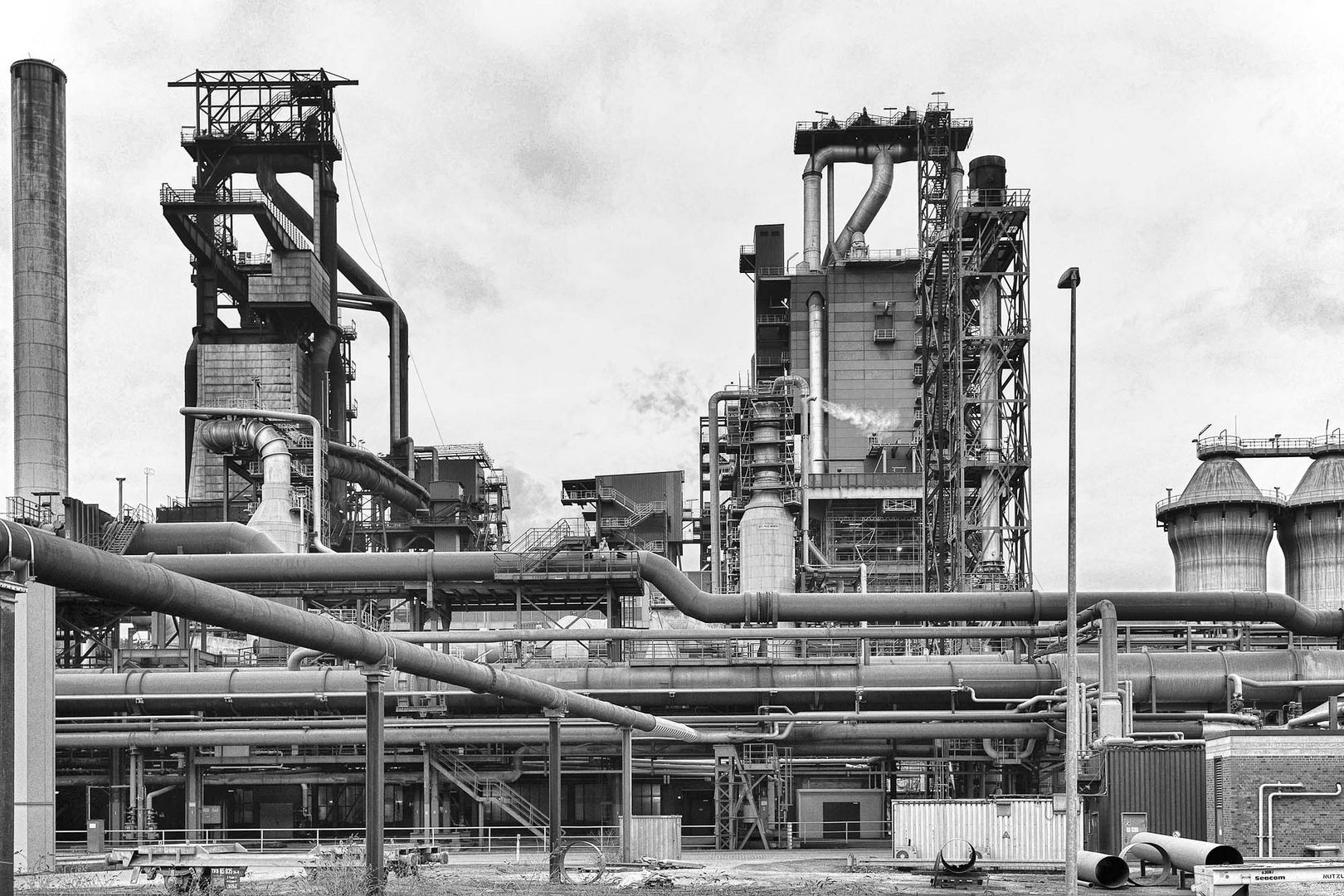 Hochofen 8 & 9, ThyssenKruppSteel (TKS) in Duisburg Bruckhausen