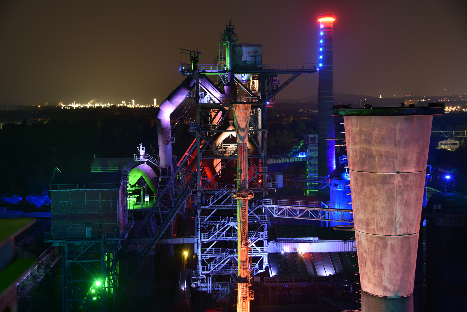 Hochofen in Duisburg Landschaftspark - Nord