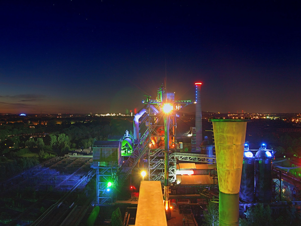 Hochofen @night HDR