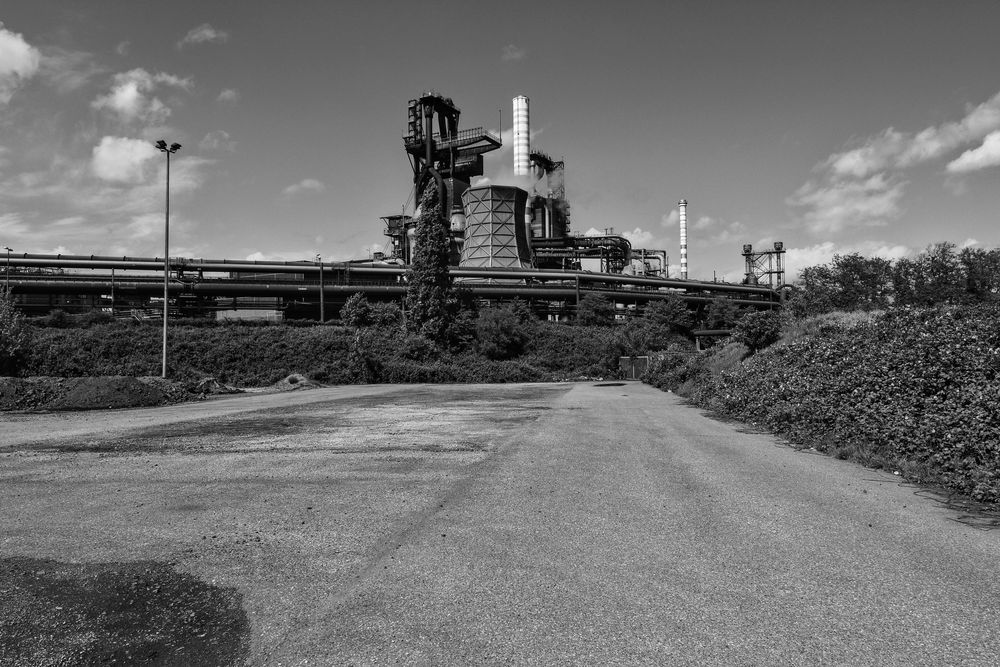 Hochofenanlage Thyssen/Krupp in Duisburg  