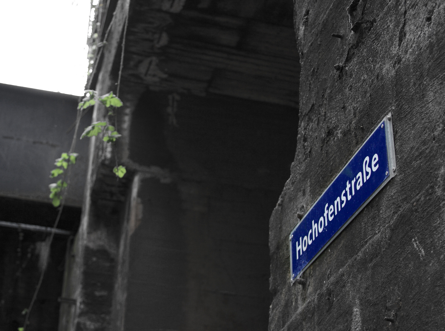 Hochofenstraße im Landschaftspark