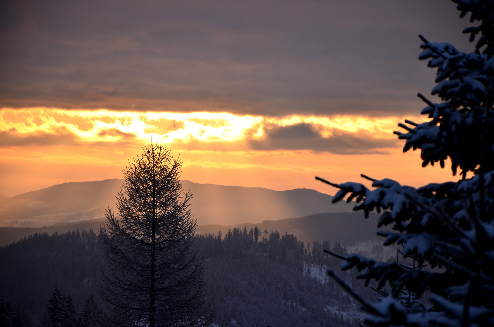 Hochrindl am Morgen