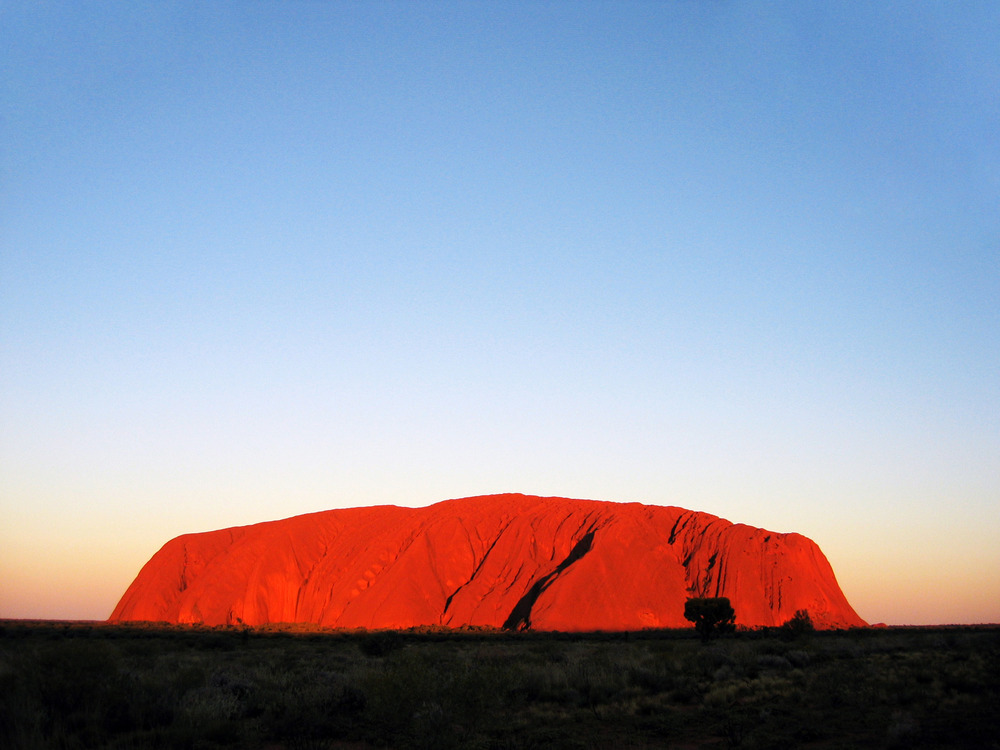 Hochroter Uluru