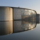 Hochschule als Wasserschloss im westlichen Münsterland