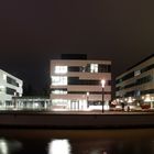 Hochschule Kleve bei Nacht