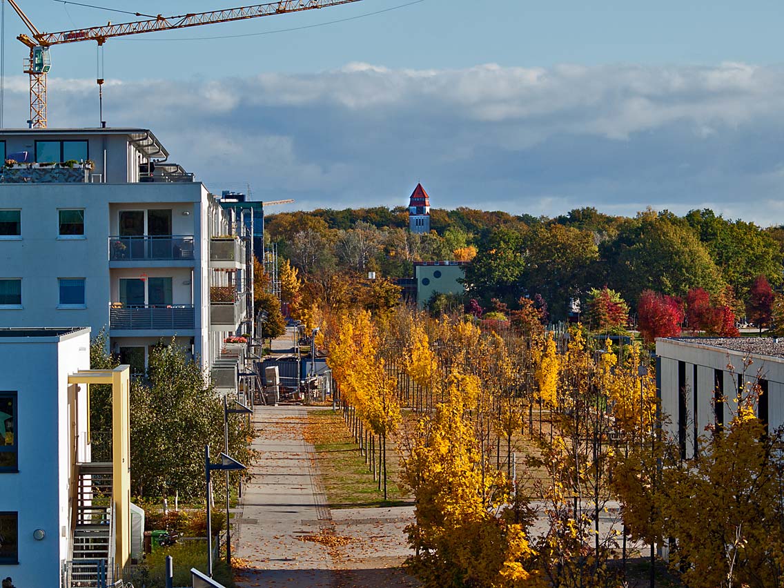 Hochschulstadtteil Luebeck im Herbst