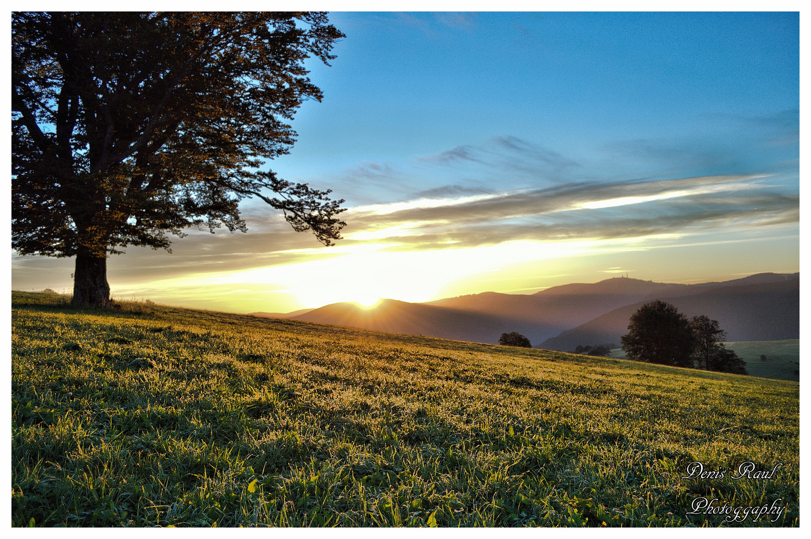 Hochschwarzwald. Bilck richtung Feldberg