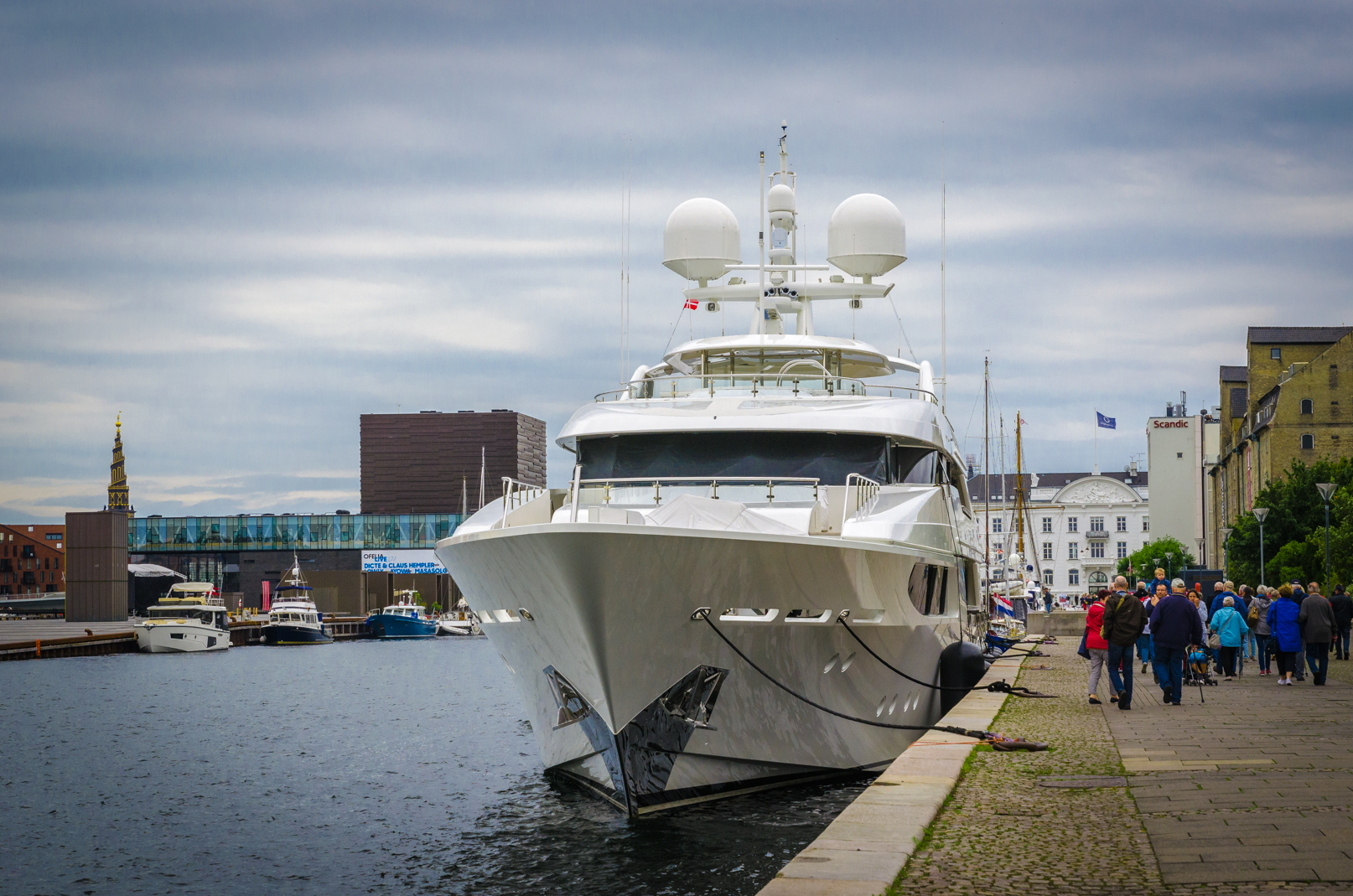 Hochseeyacht Kopenhagen Hafen