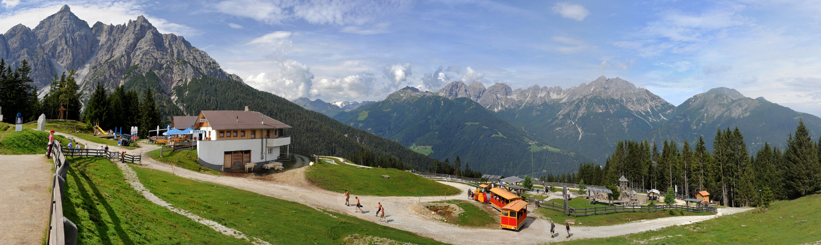 Hochserles 1605 m, oberhalb Mieders / Stubaital