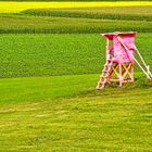 Hochsitz in pink