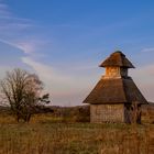 Hochsitz "Moorkirche" Noch scheint die Sonne