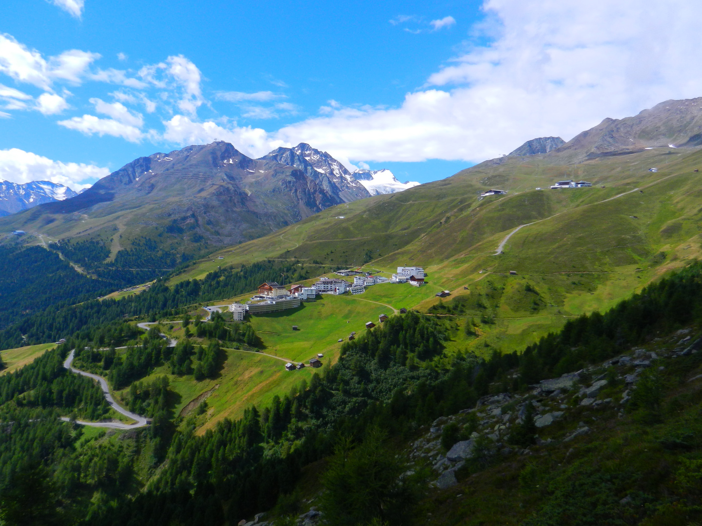 Hochsölden mit Rettenbachferner