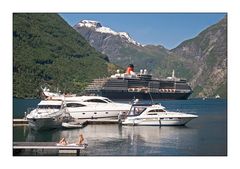 Hochsommer im Geirangerfjord