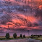 Hochspannung am Himmel (HDR)