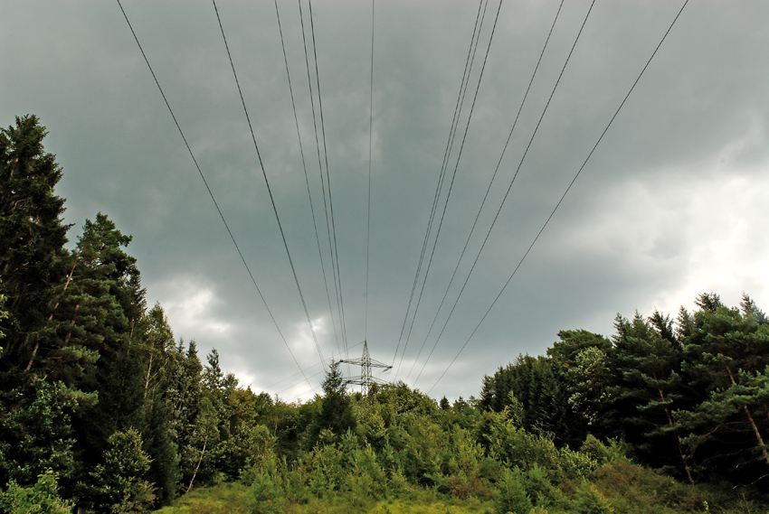 Hochspannung in der Eifel