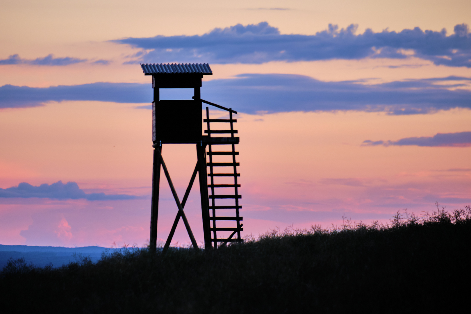 Hochstand bei Tiefstand