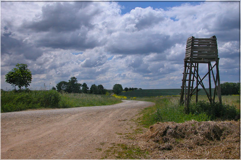 Hochstand im Flachland