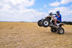 Hochstart mit Quad