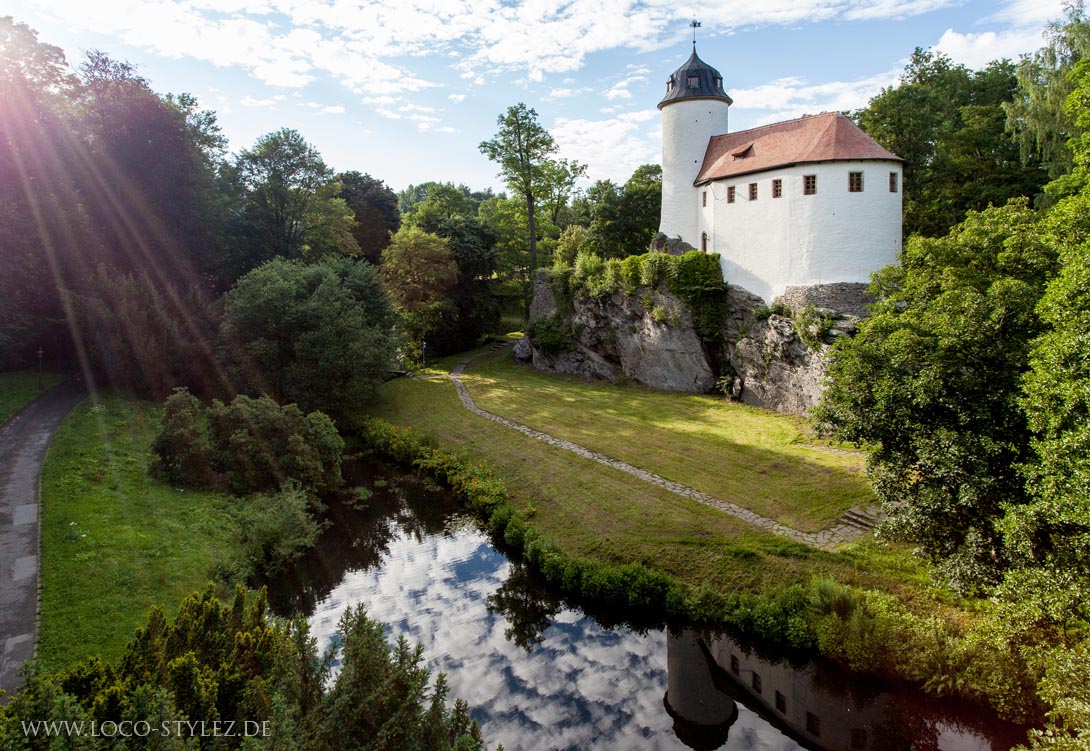 Hochstativ Fotografie, Hochbild, Burg Rabenstein