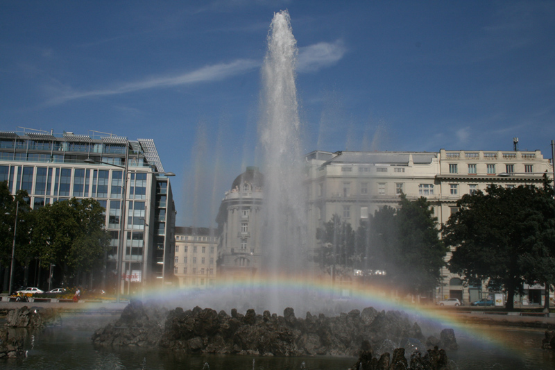 Hochstrahlbrunnen in Wien