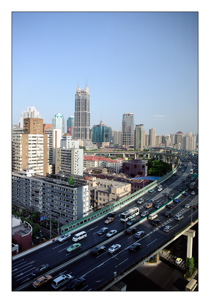 Hochstrasse in Shanghai