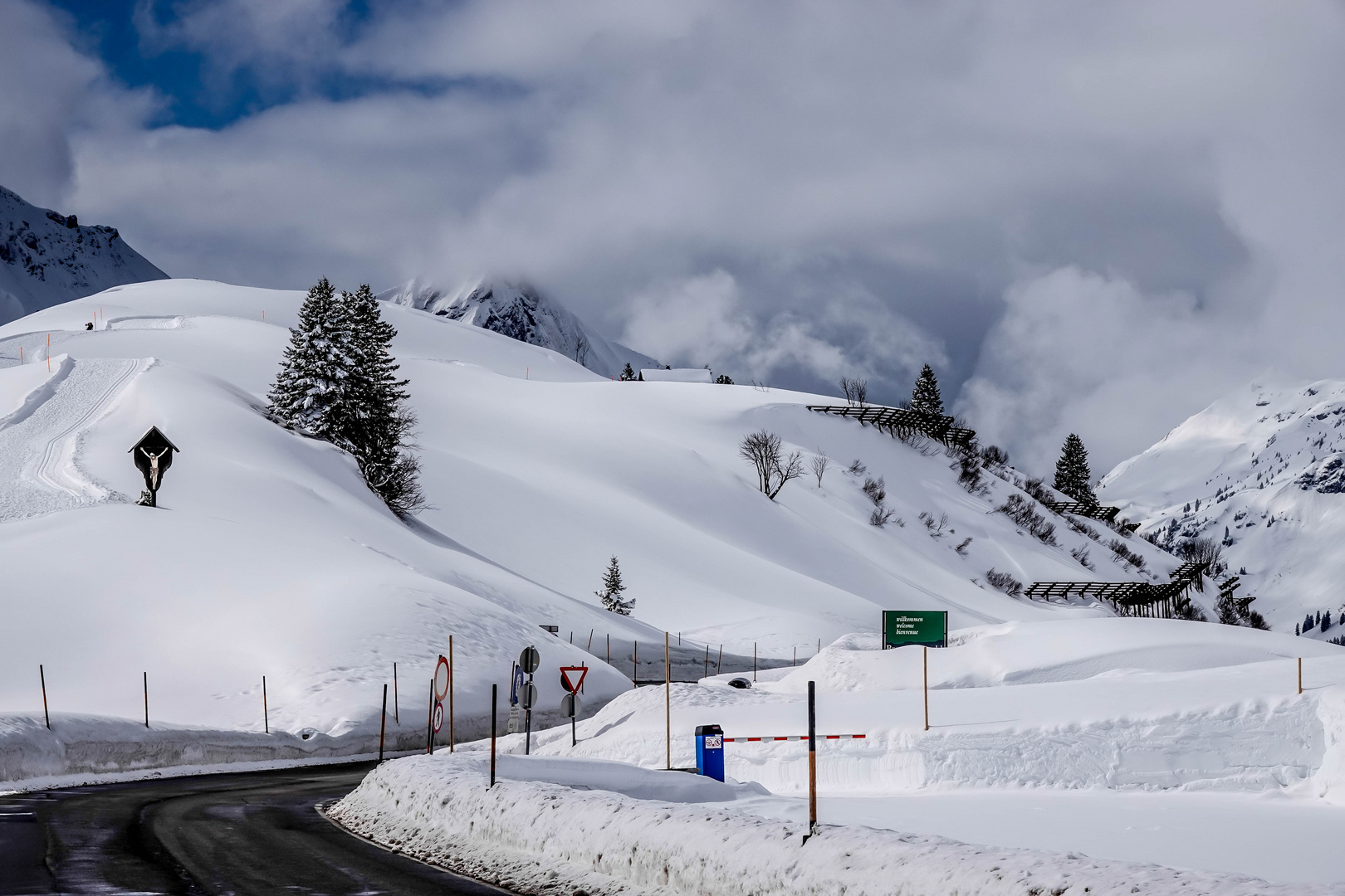 Hochtannberg-Passstrasse 1.679 m