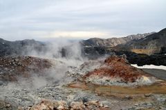 Hochtemperaturgebiet im Lavafeld Laugahraun