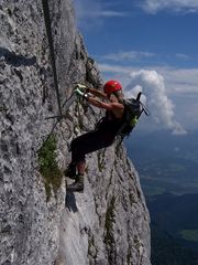 Hochthronklettersteig am Untersberg