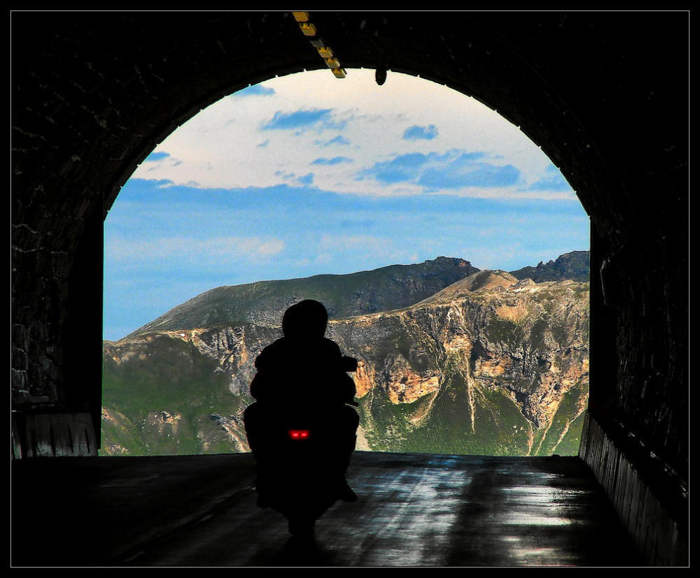 Hochtortunnel auf der Hochalpenstraße