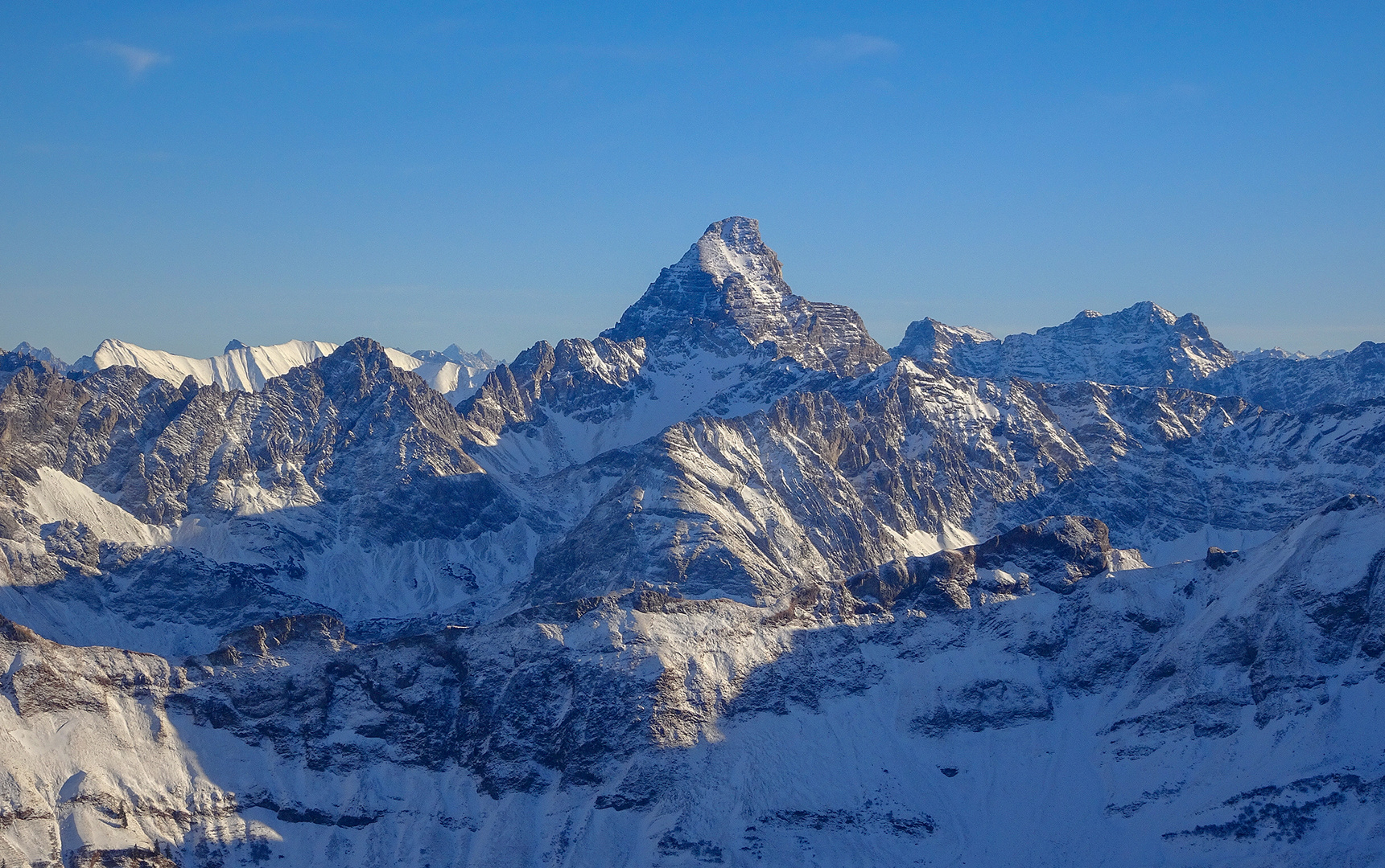 Hochvogel im Winter