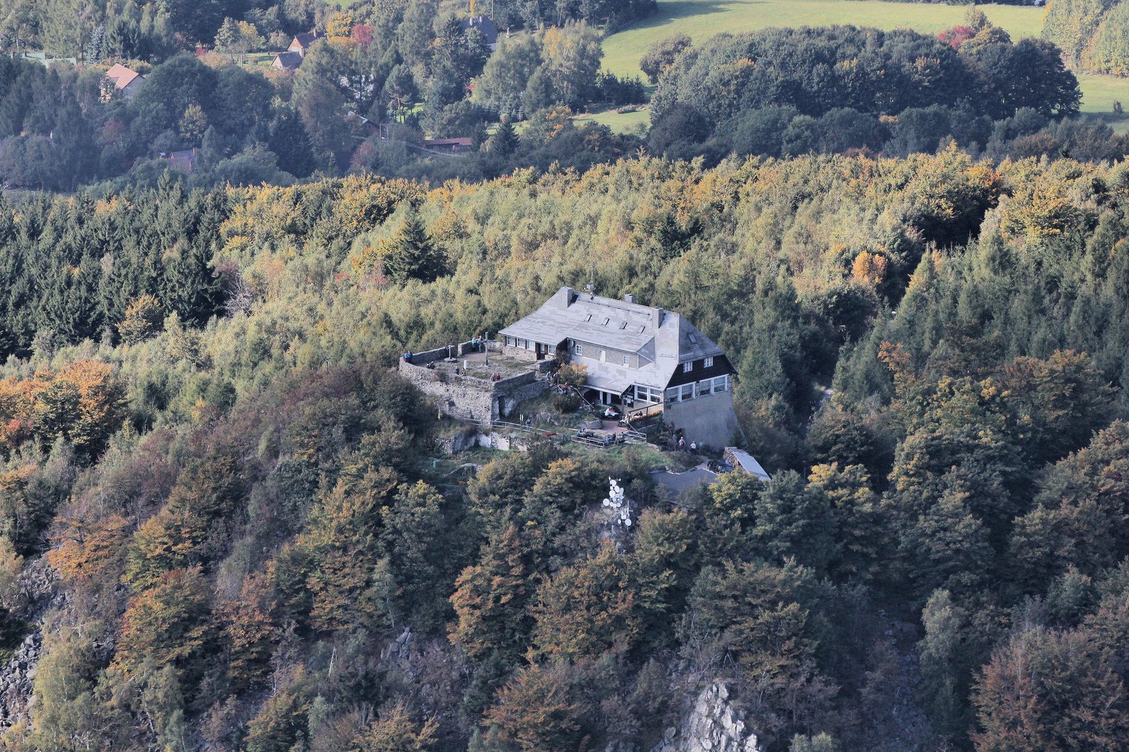 Hochwaldbaude im Zittauer Gebirge