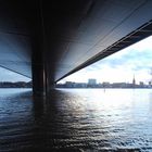 Hochwasser 2011 Düsseldorf Variante von Foto 1