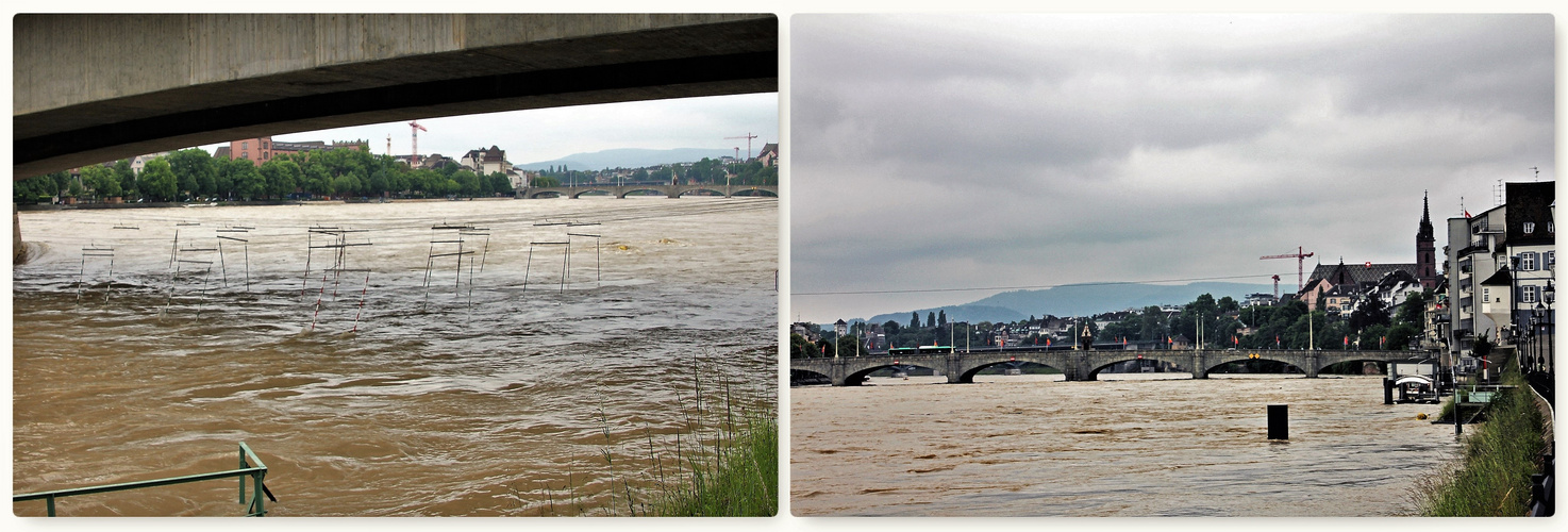 Hochwasser 2013 in Basel