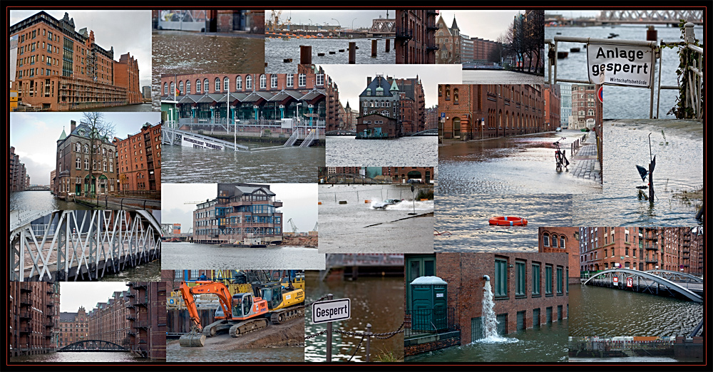 Hochwasser 5,40 über NN