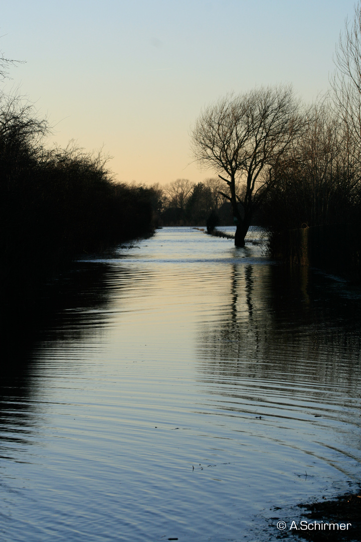 Hochwasser Achim Uesen